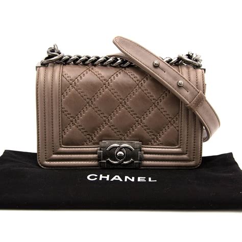 chanel boy bag taupe|Chanel belt bag.